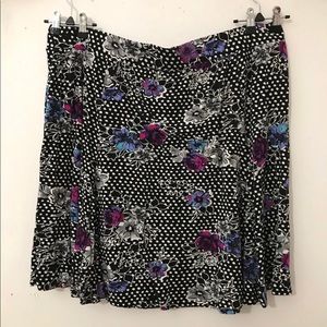 Vintage Polkadot Skirt